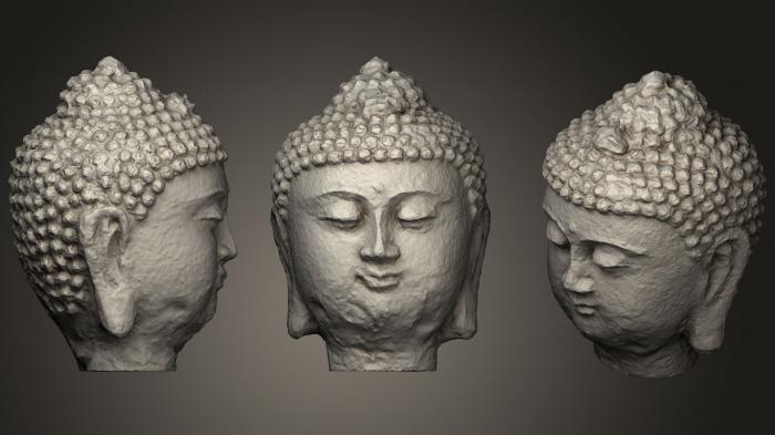 Buddha figurines (STKBD_0066) 3D model for CNC machine